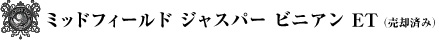 ミッドフィールド　ジャスパー　ビニアン　ET（売却済み）